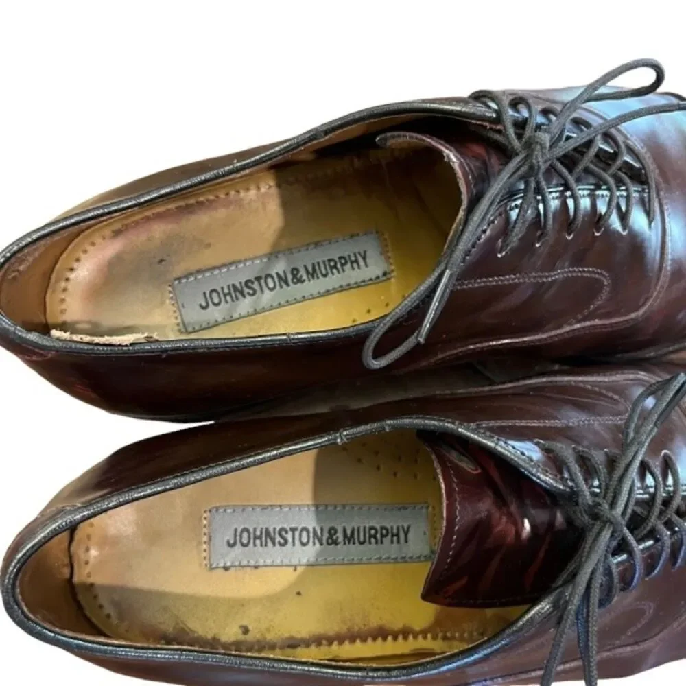 Johnston & Murphy‎ Men's Dark Brown Dress Shoes Size 8